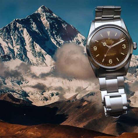 rolex expedition 1|Rolex explorer mount everest.